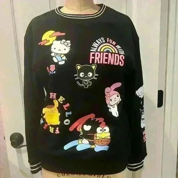 Hello Kitty Tops - Hello Kitty Sweatshirt Size XS